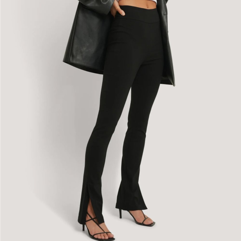 NAKD split hem pants, nwt